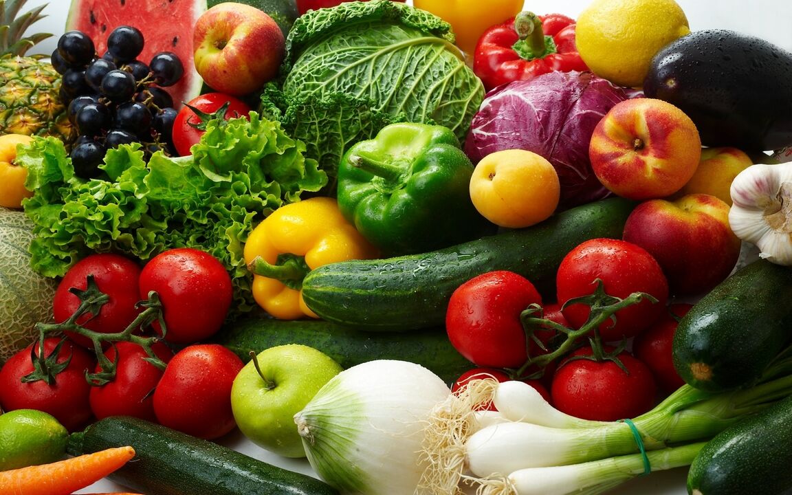φρούτα και λαχανικά για την ουρική αρθρίτιδα