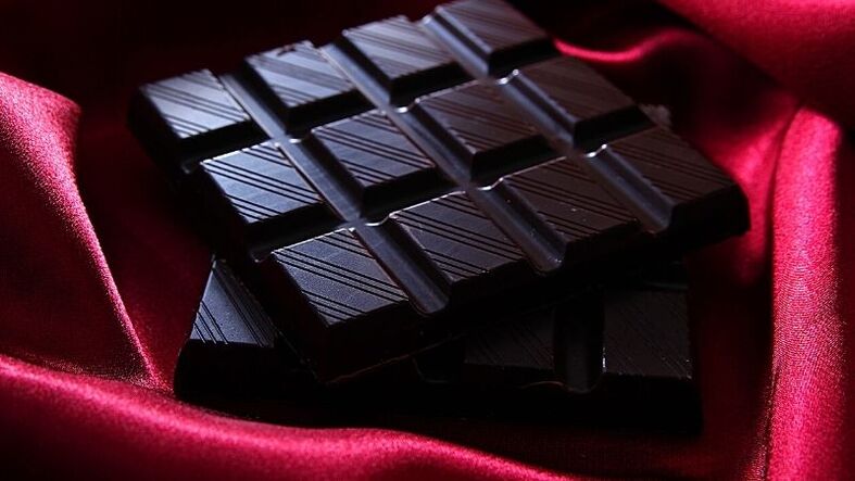 μαύρη σοκολάτα σε δίαιτα κεφίρ