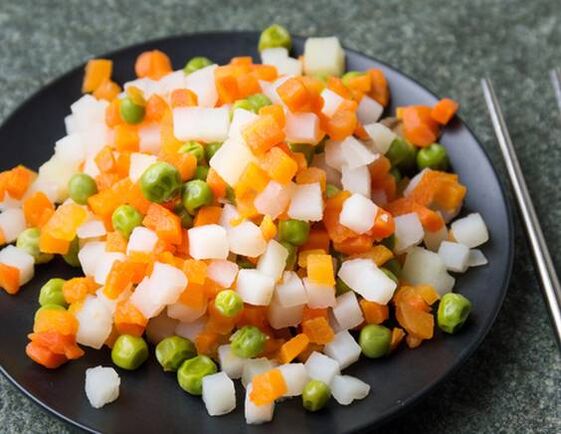 σαλάτα λαχανικών για δίαιτα μάγκι