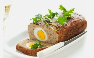Ρολό κιμά με το αυγό στη διατροφή Ducane